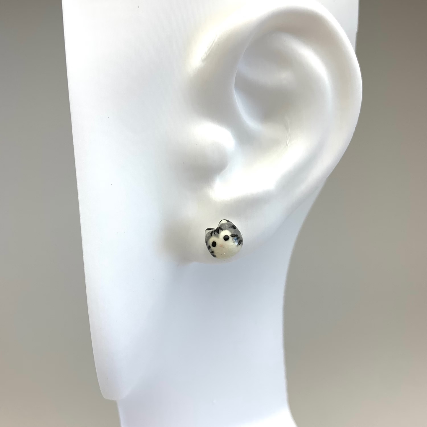 Tiny Cat Stud Earrings
