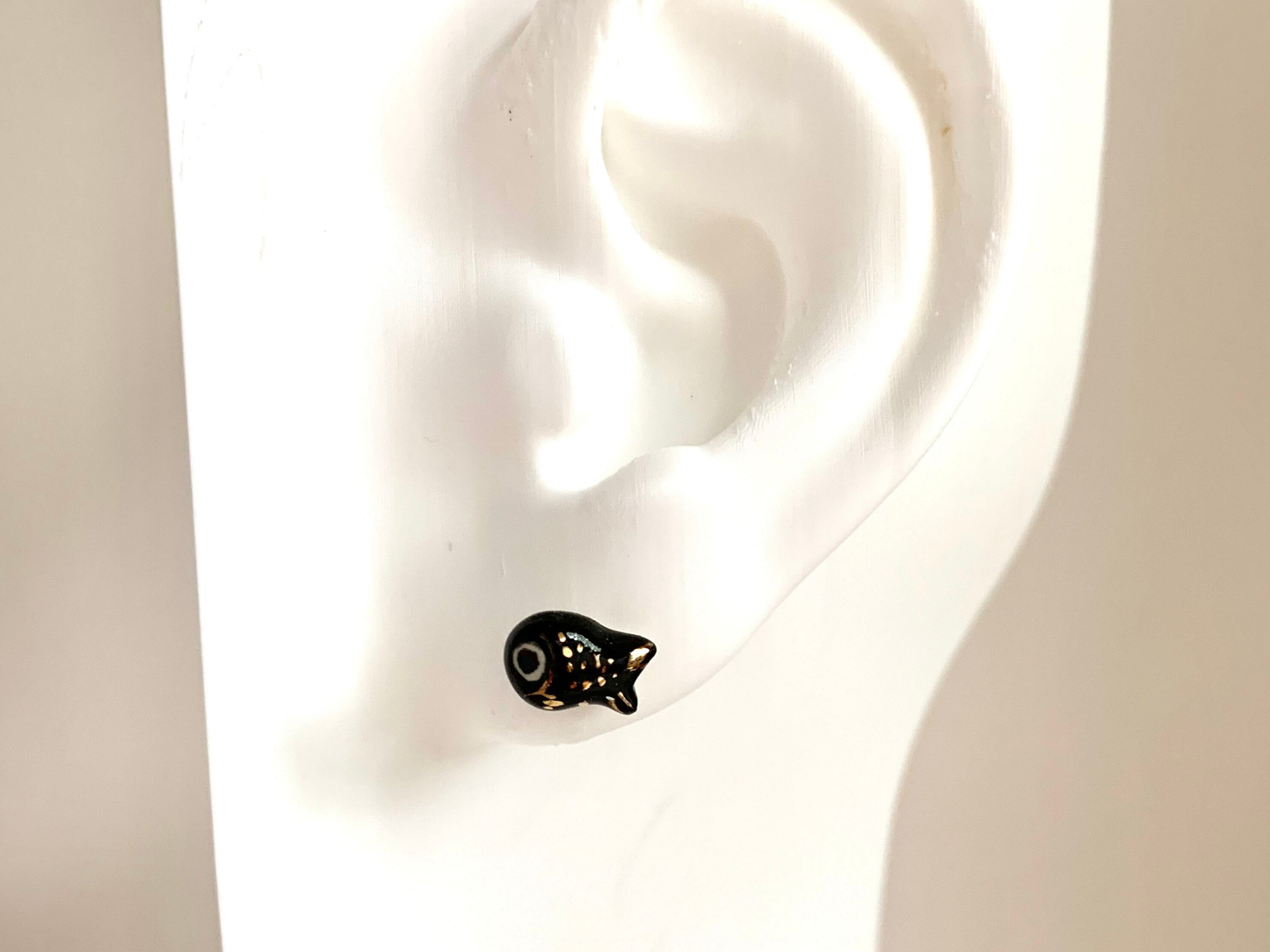 Tiny Fish Stud Earrings
