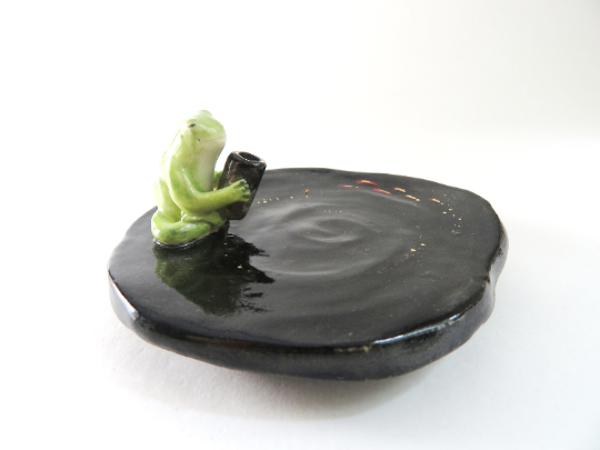 Frog Incense Burner