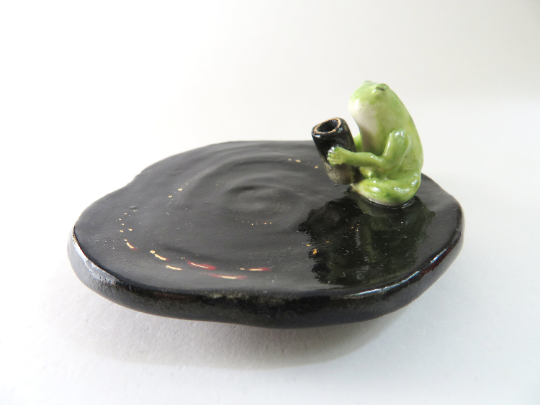 Frog Incense Burner