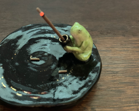 Frog Incense Burner