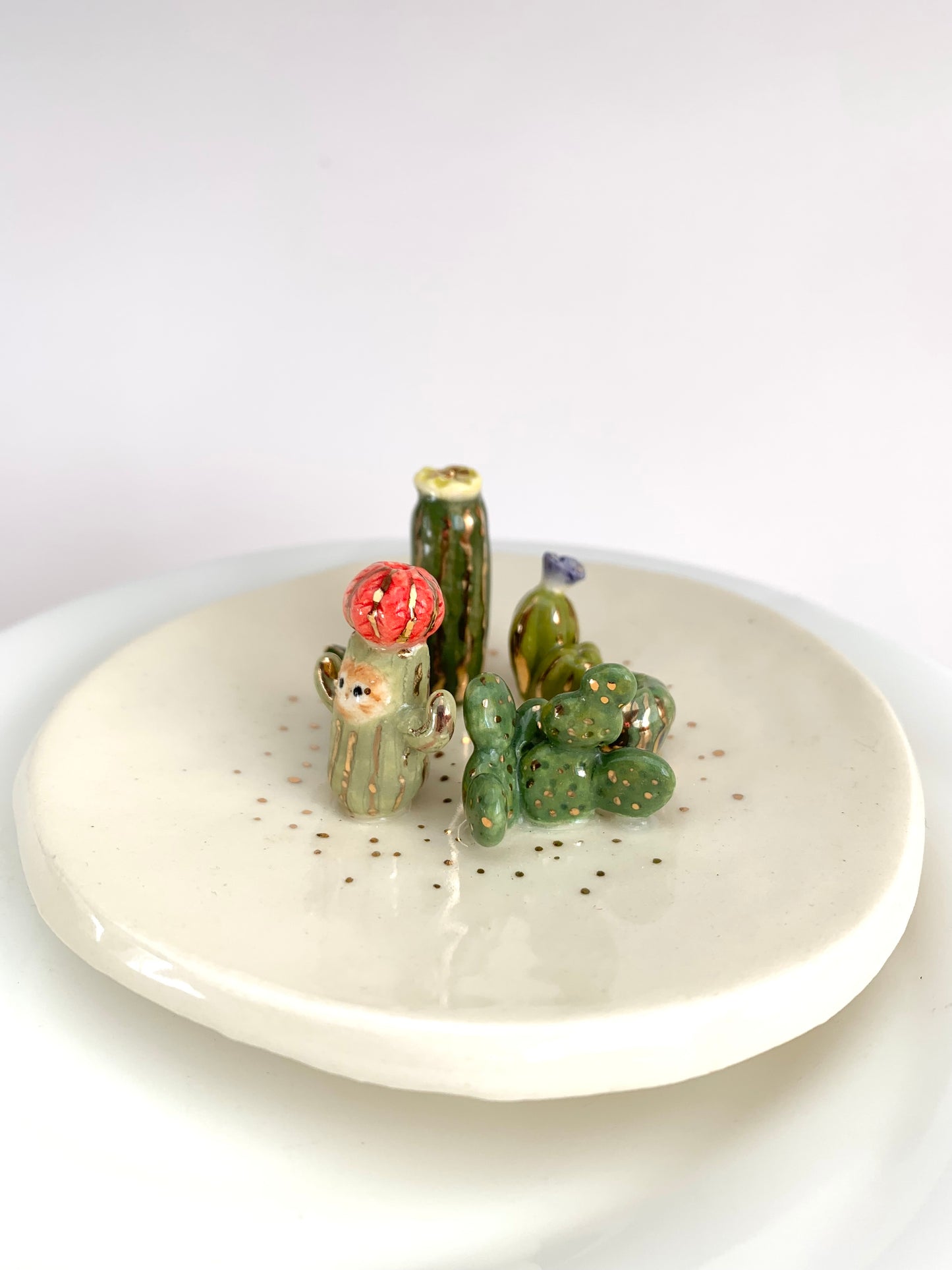 Cactus Cat Ring Dish
