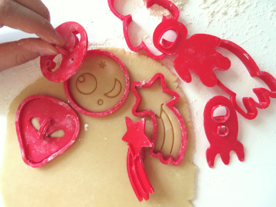 Outer Space Cookie Cutters & Stamps