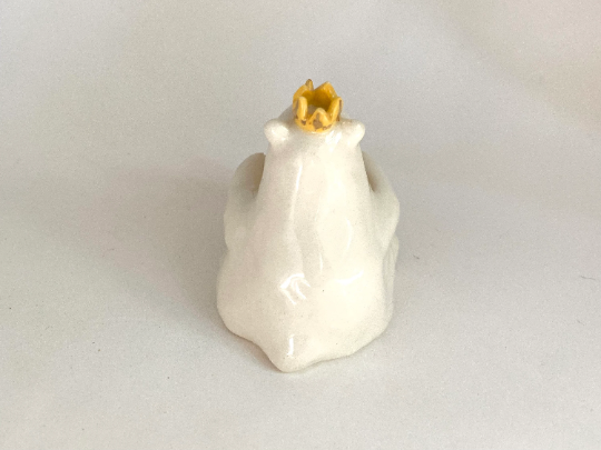 Birthday Cake Bear Figurine