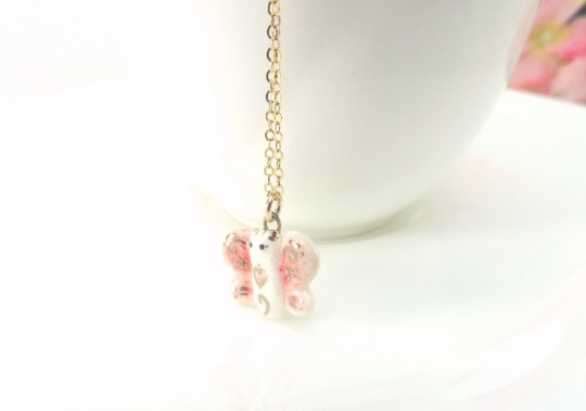 Butterfly Cat Necklace