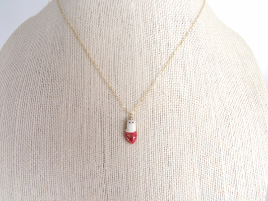 Cat Heart Necklace