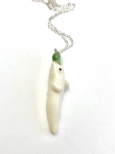 Daikon Cat Necklace
