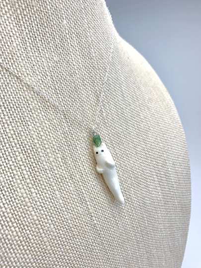 Daikon Cat Necklace