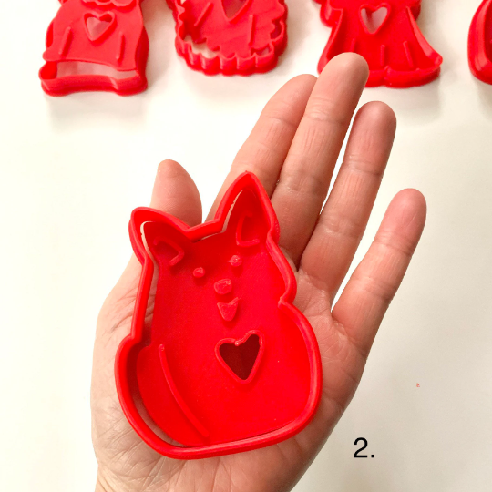 Puppy Cookie Cutters & Stamps