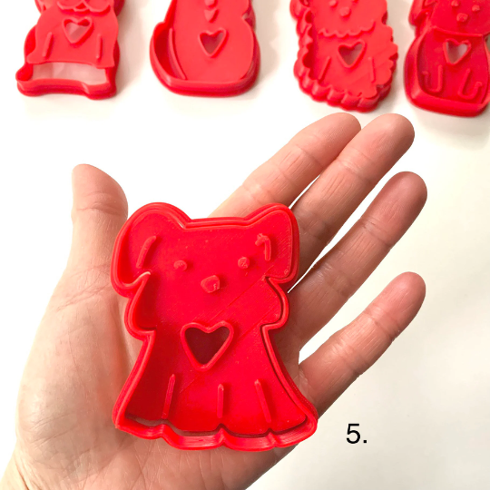 Puppy Cookie Cutters & Stamps