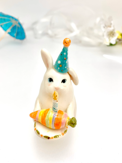 Easter Bunny Figurine