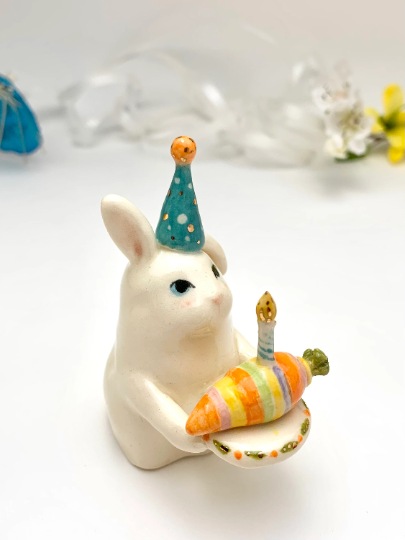 Easter Bunny Figurine