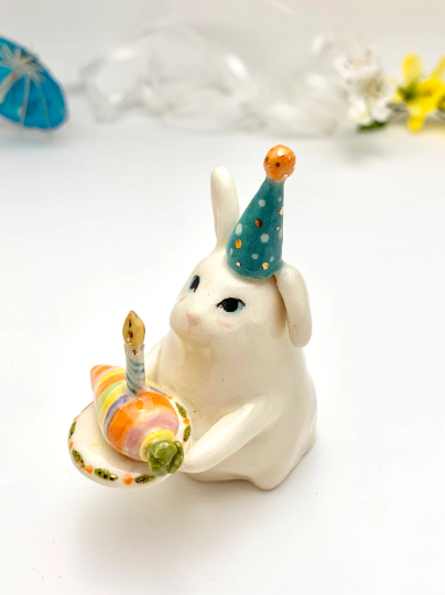 Easter Bunny Figurine