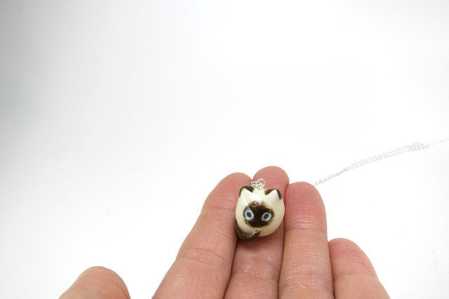 Siamese Cat Necklace