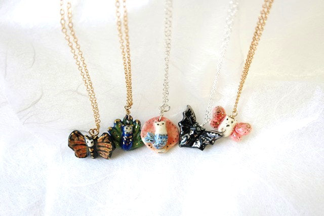 Peacock Cat Necklace