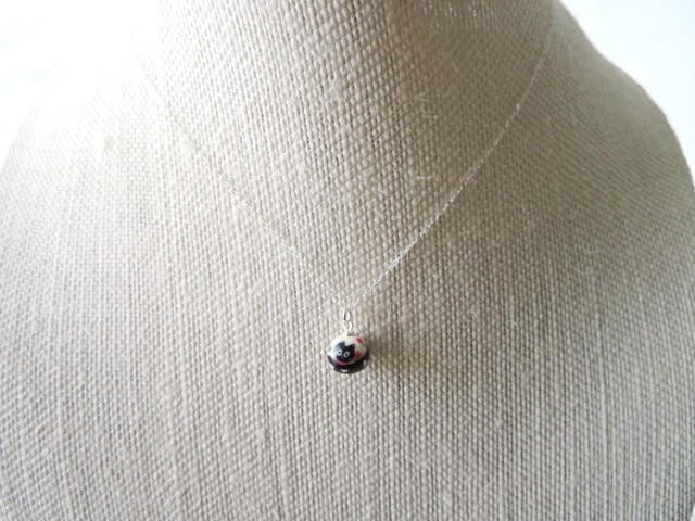 Cat Ball Charm Necklace