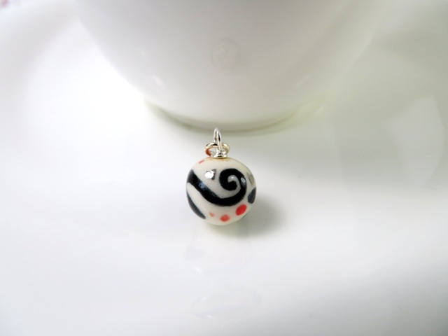 Cat Ball Charm Necklace