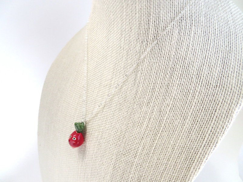 Radish Cat Necklace