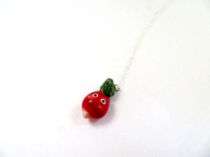 Radish Cat Necklace