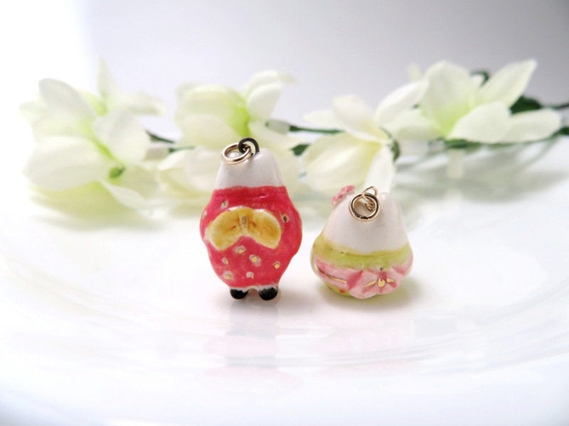 Kimono Cat Necklace