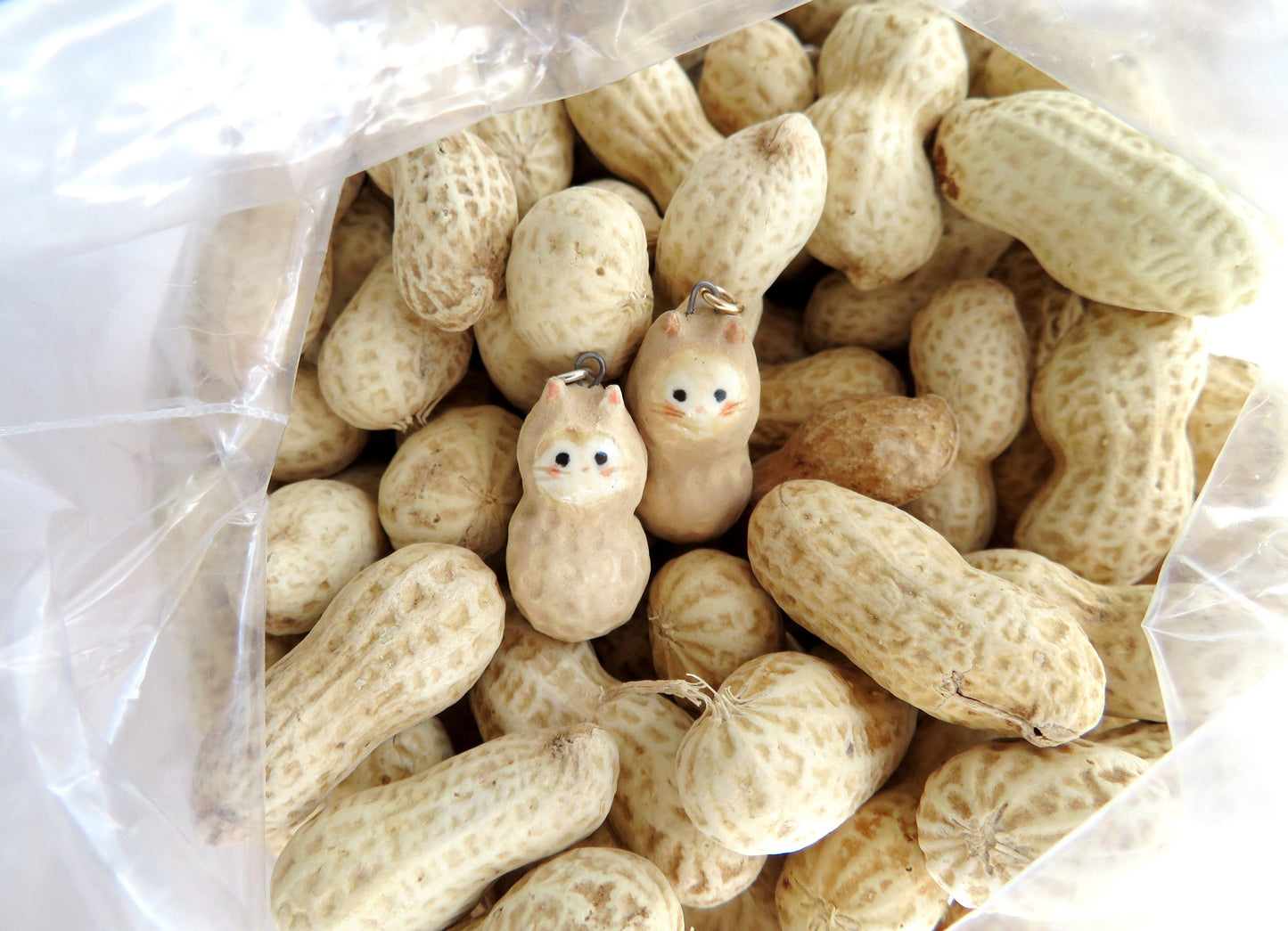 Peanut Cat Necklace