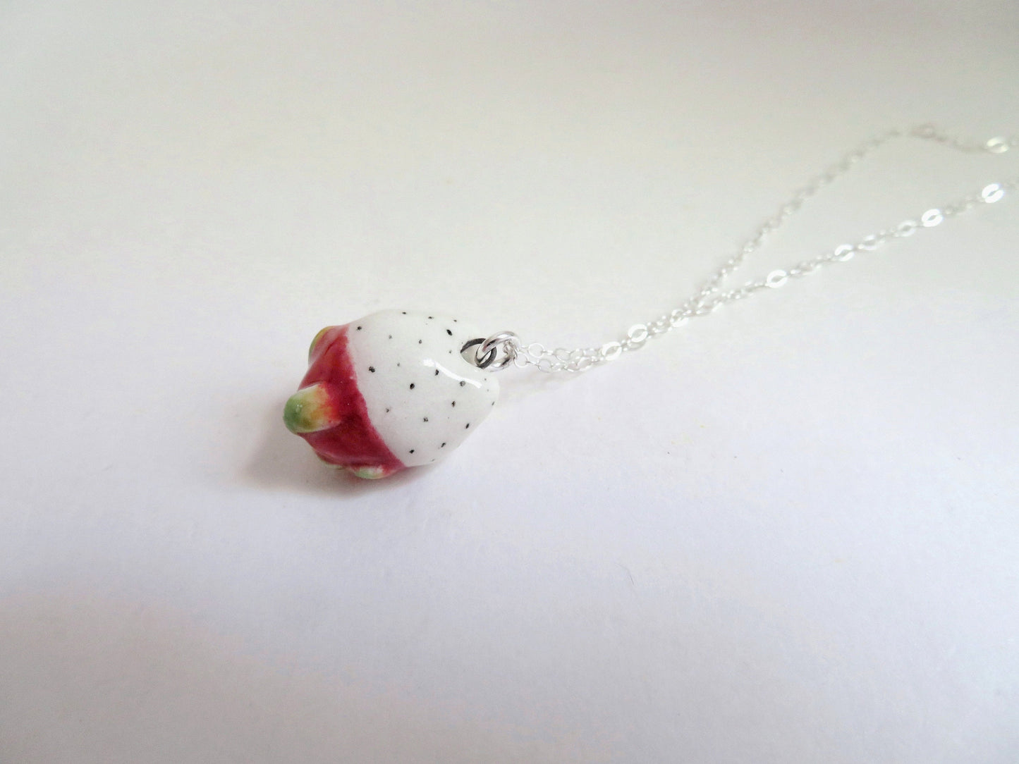 Dragon Fruit Cat Necklace