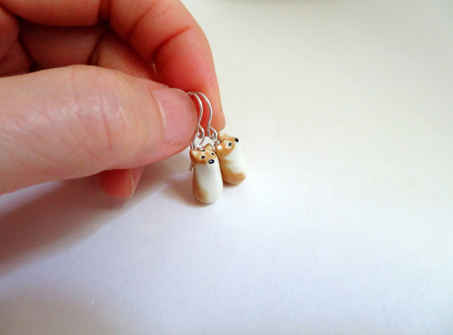 Shiba Inu Dangle Earrings