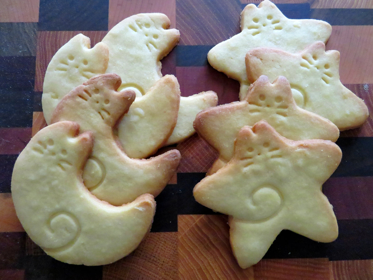 Star and Moon Cat Cookie Cutters & Stamps