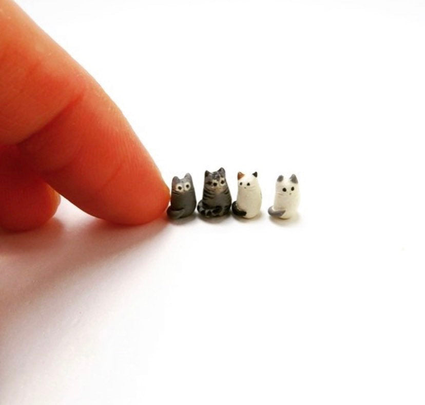 Tiny Cat Figurine