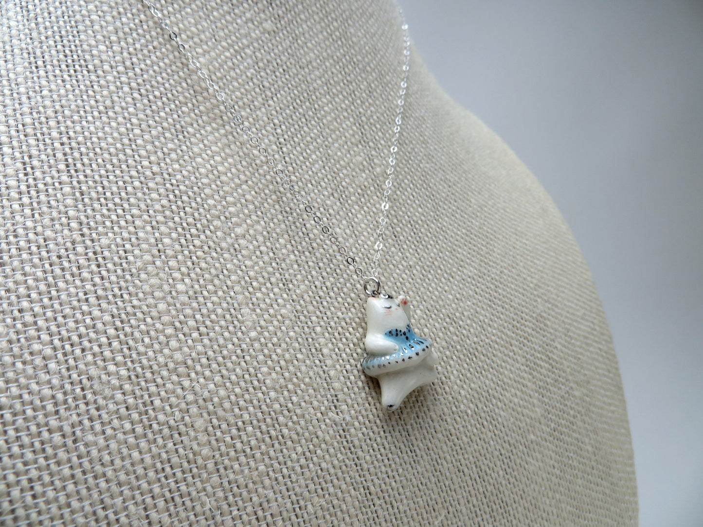 Ballerina Cat Necklace