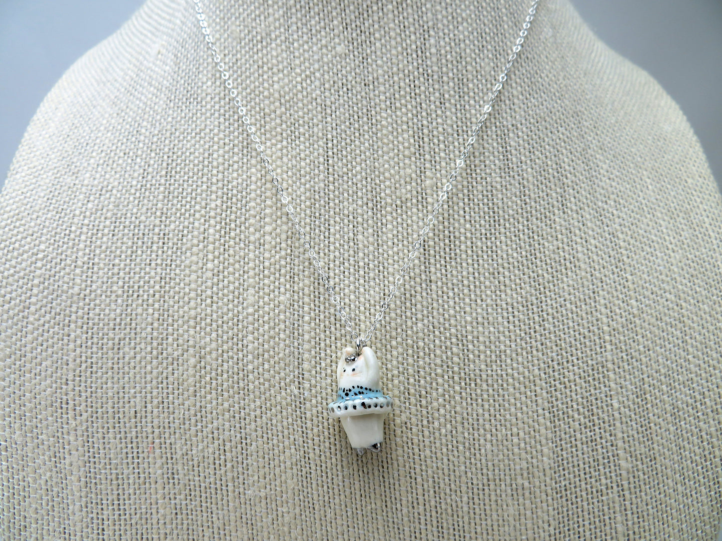 Ballerina Cat Necklace