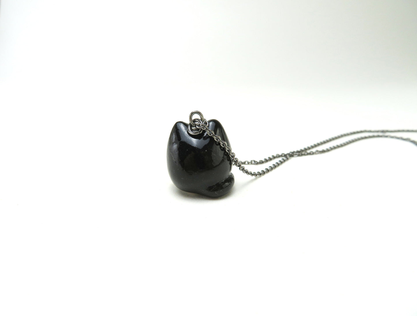 Tuxedo Cat Necklace