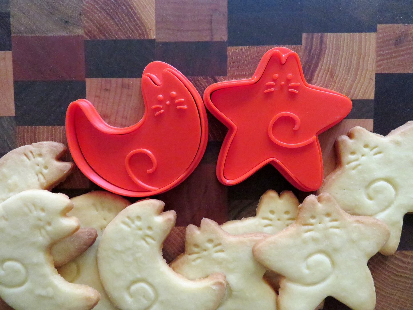 Cat Cookie Cutters & Stamps