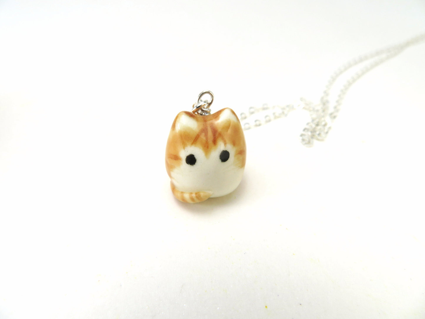 Tabby Cat Necklace