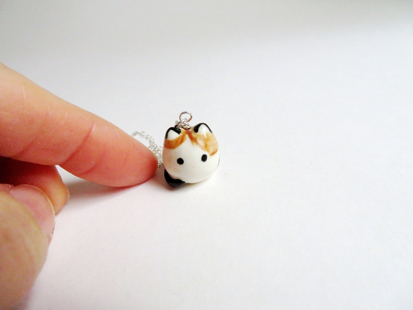 Calico Cat Necklace