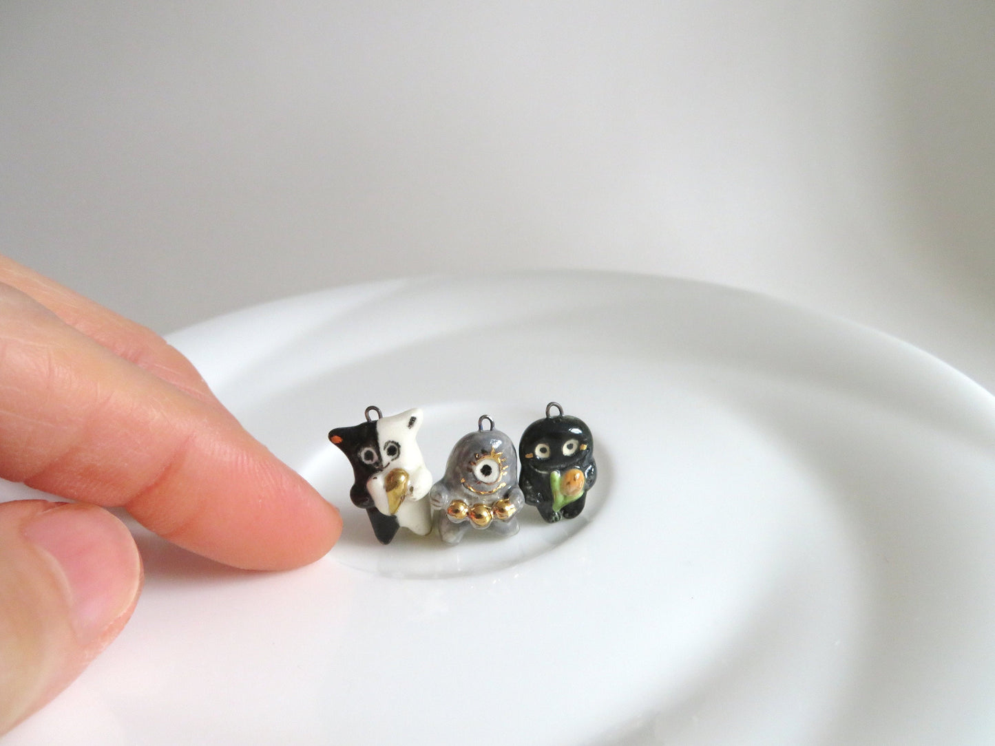 Cute Monster Necklace
