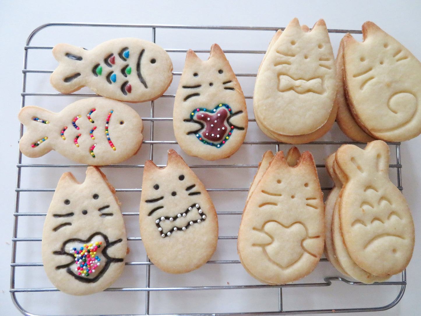 Cat Cookie Cutters & Stamps