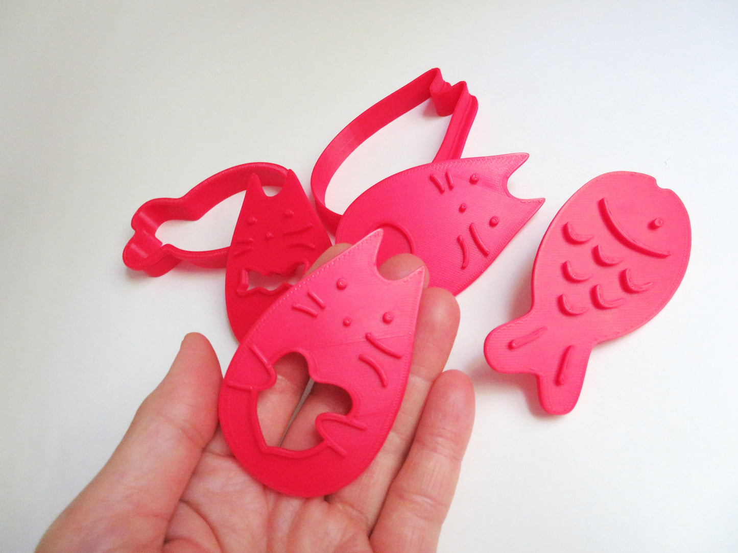 Cat Cookie Cutters & Stamps