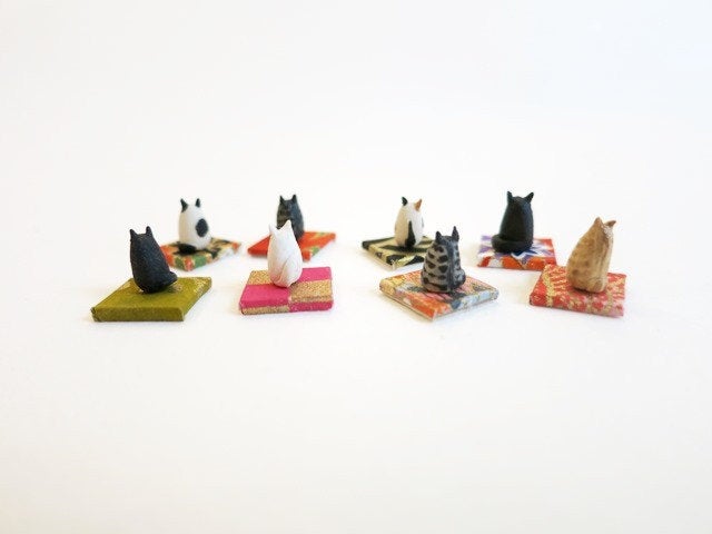 Tiny Cat Figurine