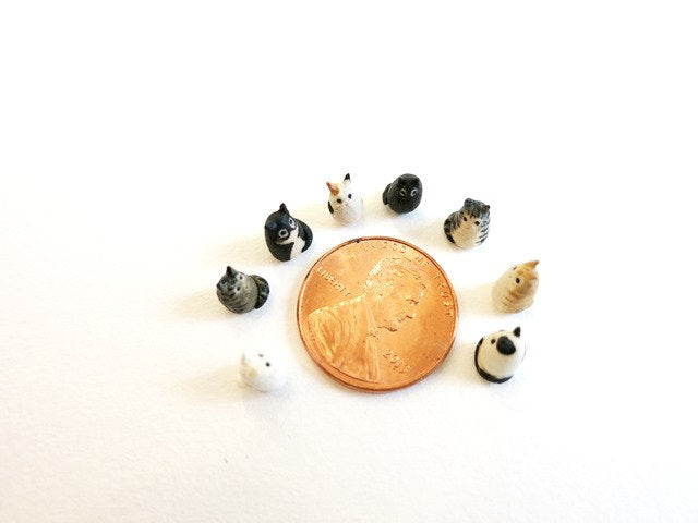 Tiny Cat Figurine