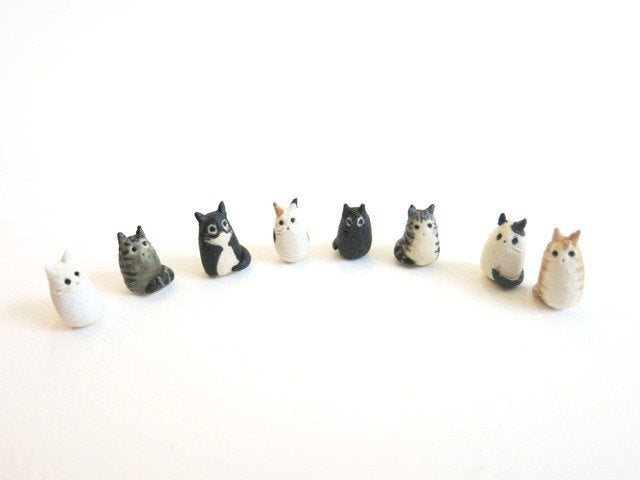 Tiny Cat Figurine