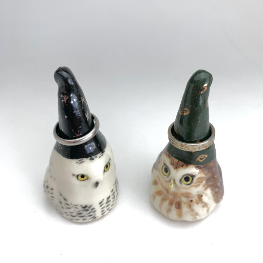 Owl Ring Cone