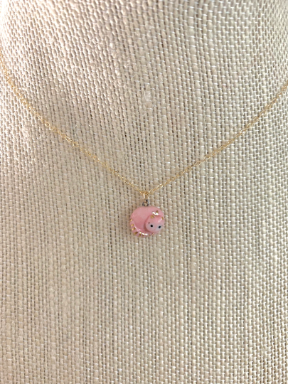 Round Cat Necklace