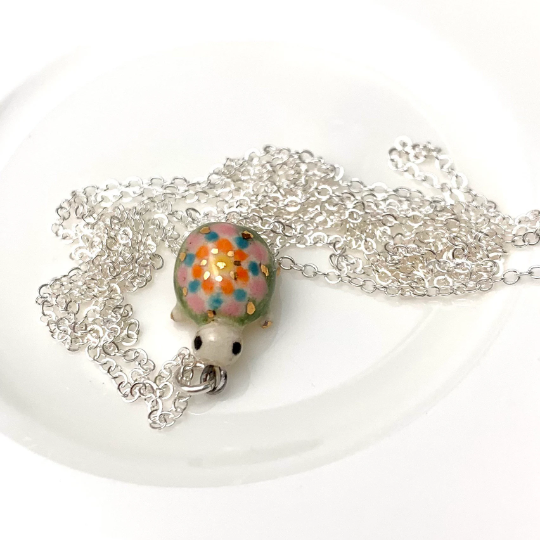 Teeny Tiny Turtle Necklace