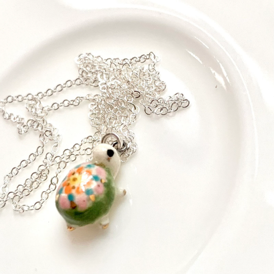 Teeny Tiny Turtle Necklace