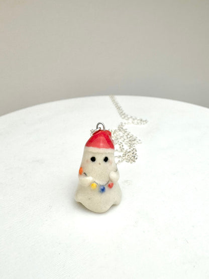 Christmas Ghost Necklace