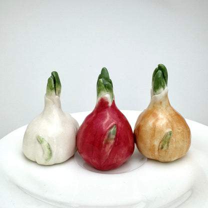 Garlic & Onion Cat Ring Cone