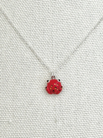Teeny Tiny Frog Necklace
