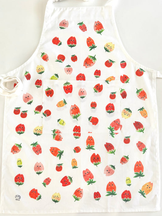 Strawberry Cat Apron