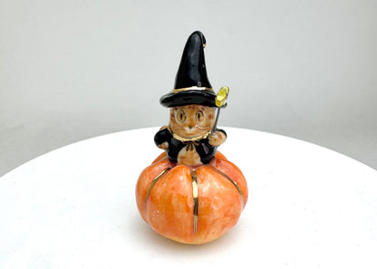 Wizard Cat Mini Figurine